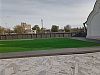 Парапет, дорожки и терраса летом